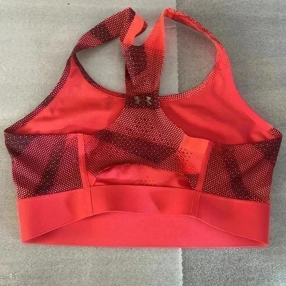 [M]Under Armour Breathelux Perforated Mid  Performance Sports Bra- NWOT - Picture 5 of 6